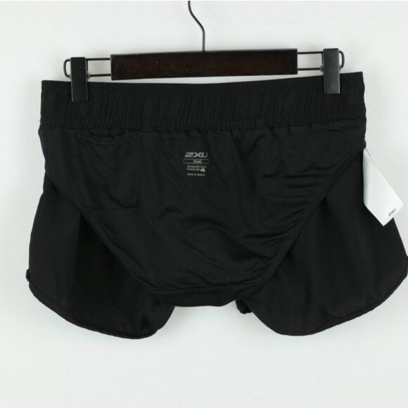 2XU Lightspeed Women's Small Black 3" Athletic Mid Rise Running Shorts - Picture 7 of 9